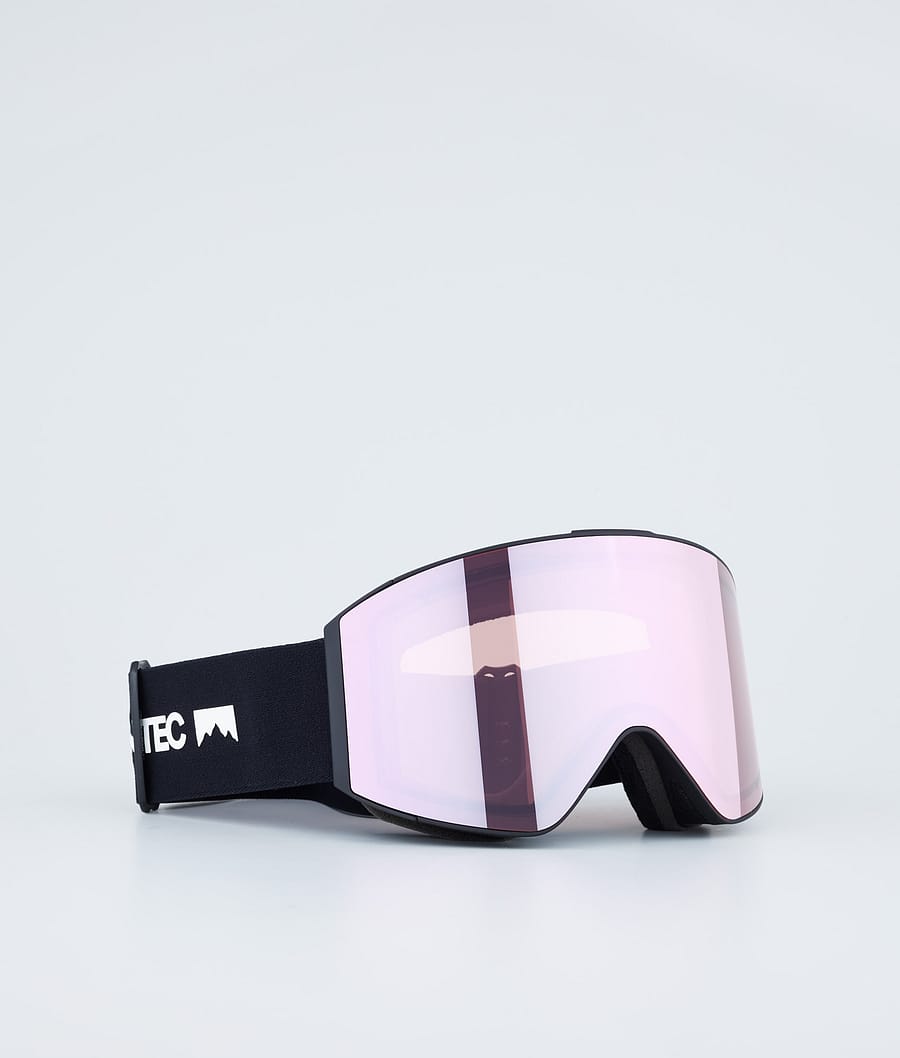 Montec Scope Ski Goggles Men Black/Pink Sapphire Mirror