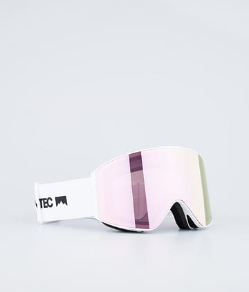 Montec Scope 22 Brýle na Lyže White/Rose Mirror