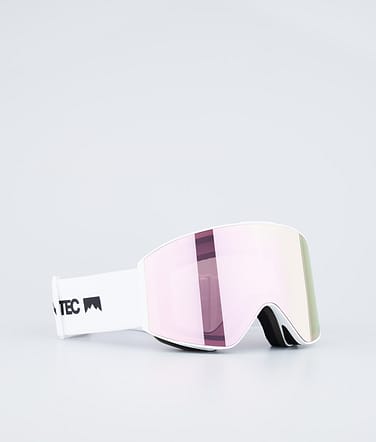 Montec Scope 2022 Ski Goggles White/Rose Mirror