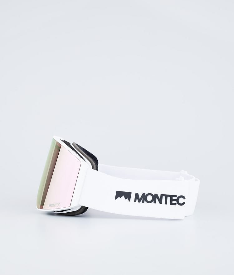 Montec Scope 22 Skibril White/Rose Mirror, Afbeelding 5 van 6