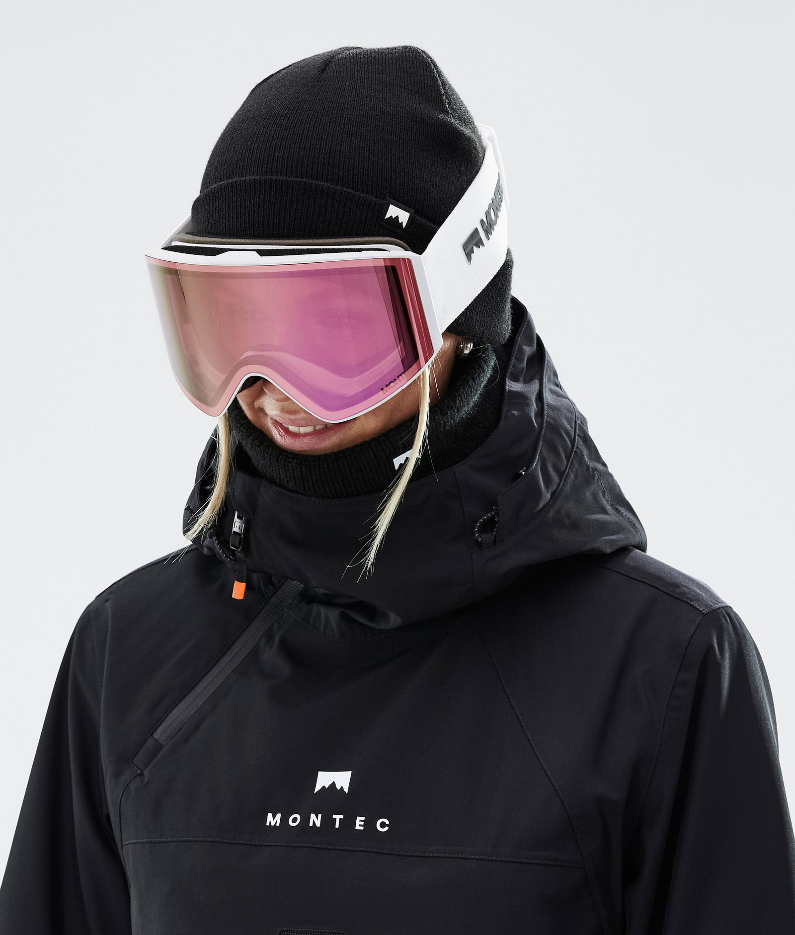 Montec Scope 2022 Gafas de esquí White/Pink Sapphire Mirror