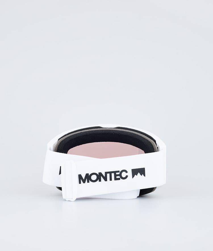 Montec Scope 2022 Masque de ski White/Pink Sapphire Mirror