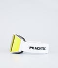 Montec Scope 2022 Gogle Narciarskie White/Ruby Red Mirror, Zdjęcie 5 z 6