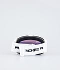 Montec Scope 2022 Gogle Narciarskie White/Ruby Red Mirror, Zdjęcie 6 z 6