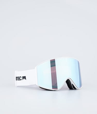Montec Scope 2022 Ski Goggles White/Moon Blue Mirror