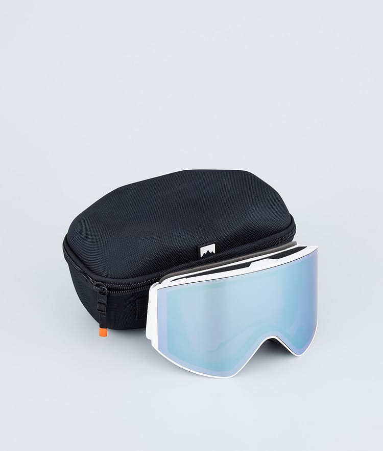Montec Scope 2022 Skibrille White/Moon Blue Mirror, Bild 4 von 6