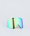 Montec Scope 2022 Goggle Lens Wymienne Szybki Mężczyźni Tourmaline Green Mirror