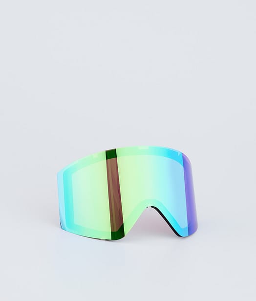 Montec Scope 2022 Goggle Lens Ecran de remplacement pour masque de ski Tourmaline Green Mirror