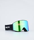 Montec Scope 2022 Goggle Lens Snow Vervangingslens Tourmaline Green Mirror, Afbeelding 2 van 3