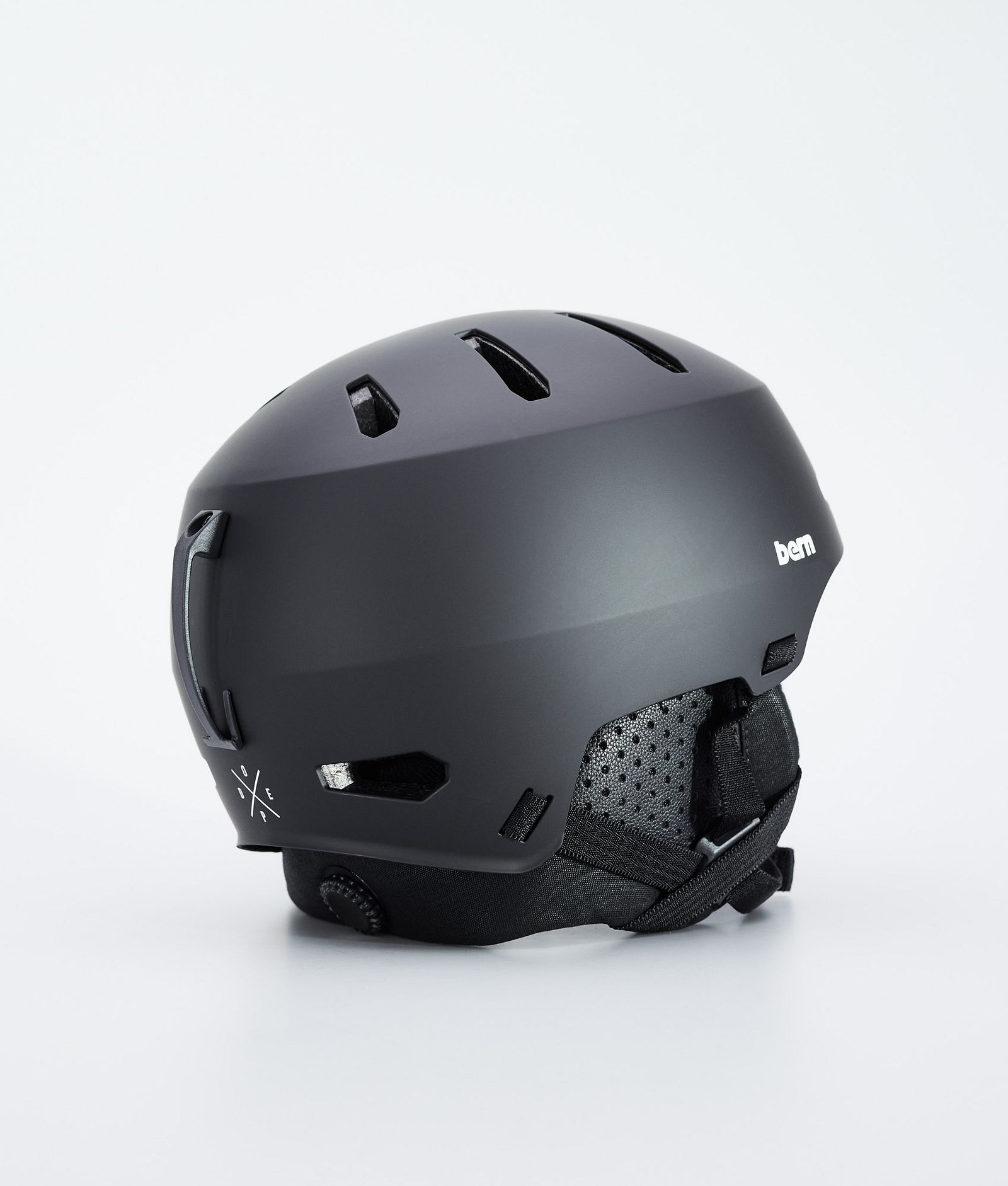Dope Macon 2.0 Dope X-Up 2022 Ski Helmet Matte Black w/ Black Liner