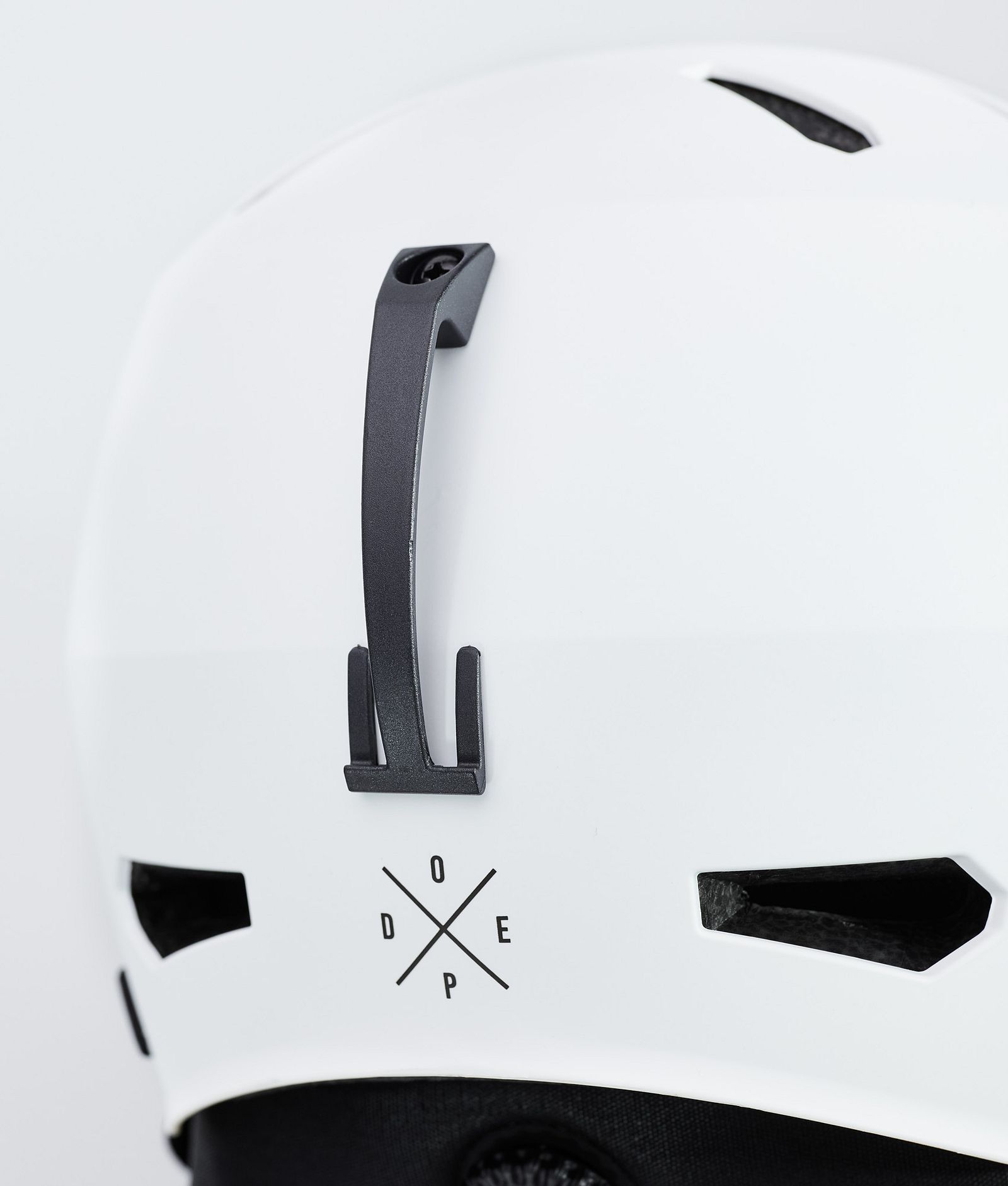 Dope Macon 2.0 Dope X-Up 2022 Ski Helmet Matte White w/ Black Liner