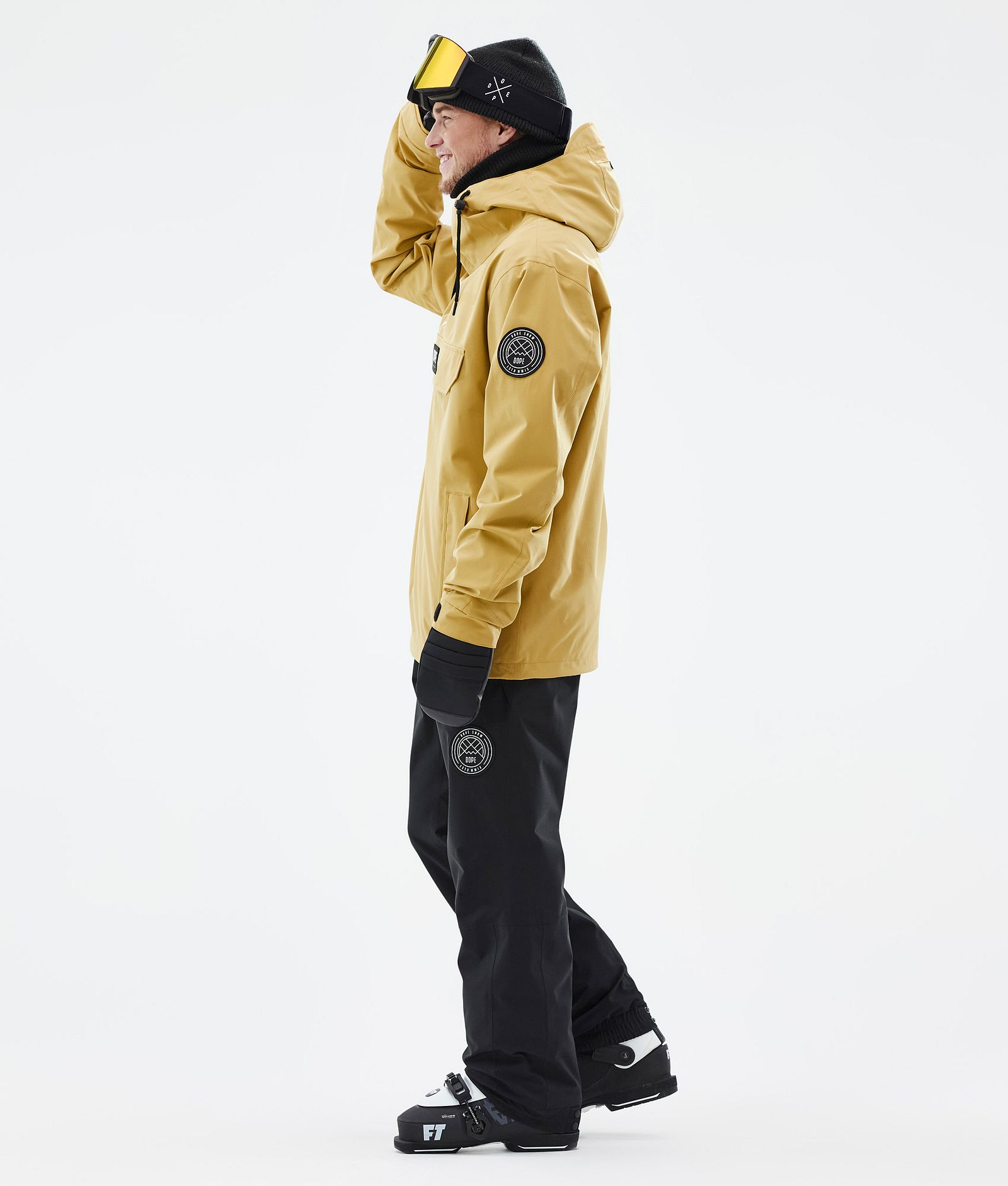 Dope Blizzard 2022 Veste de Ski Homme Ochre, Image 4 sur 9