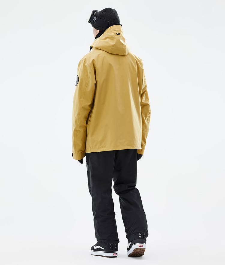 Dope Blizzard 2022 Snowboard Jacket Men Ochre