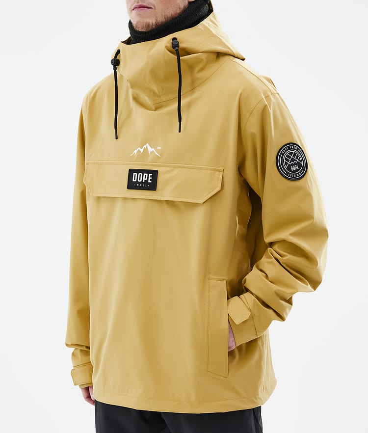 Dope Blizzard 2022 Veste de Ski Homme Ochre, Image 8 sur 9