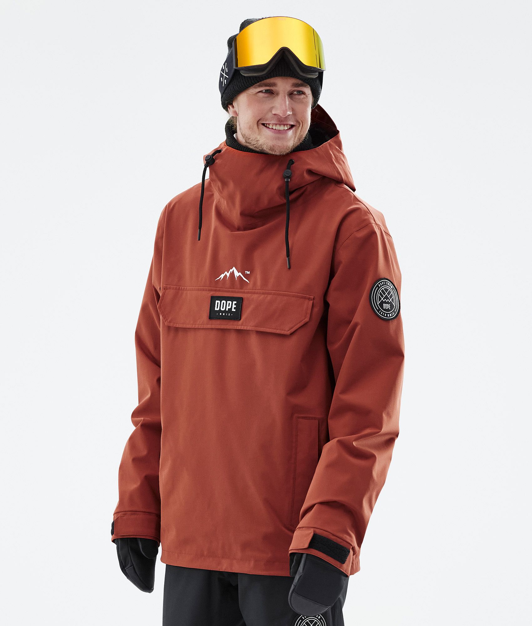 Dope Blizzard 2022 Men s Ski Jacket Rust