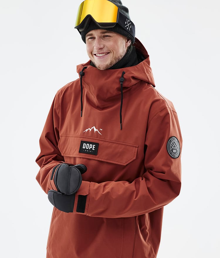 Dope Blizzard 2022 Ski Jacket Men Rust