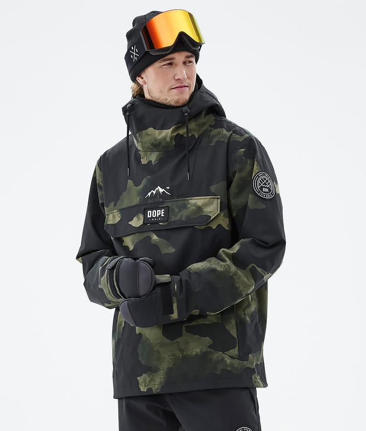 Dope Blizzard 2022 Snowboard Jacket Men Green Camo, Image 1 of 9