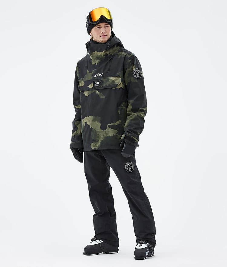 Dope Blizzard 2022 Veste de Ski Homme Green Camo, Image 3 sur 9