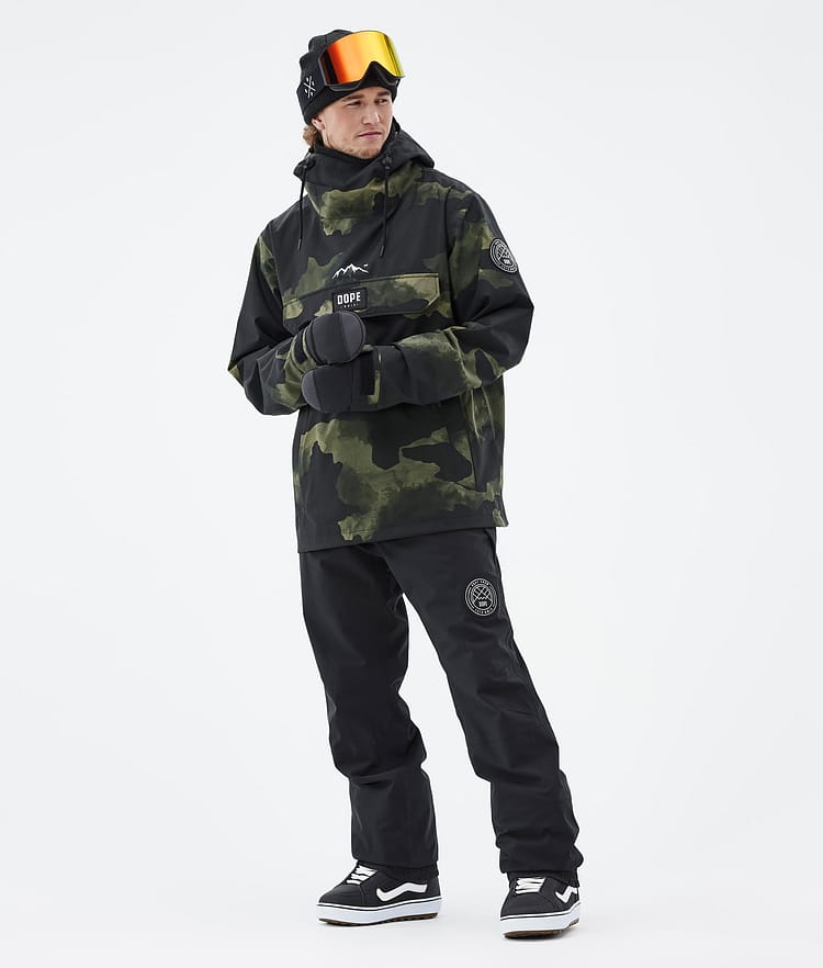 Dope Blizzard 2022 Veste Snowboard Homme Green Camo, Image 3 sur 9