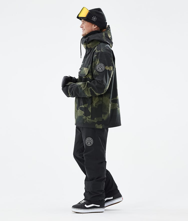 Dope Blizzard 2022 Veste Snowboard Homme Green Camo, Image 4 sur 9