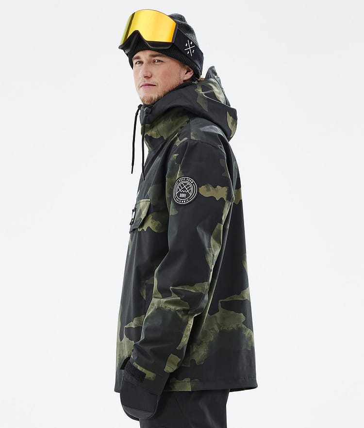 Dope Blizzard 2022 Veste de Ski Homme Green Camo, Image 6 sur 9