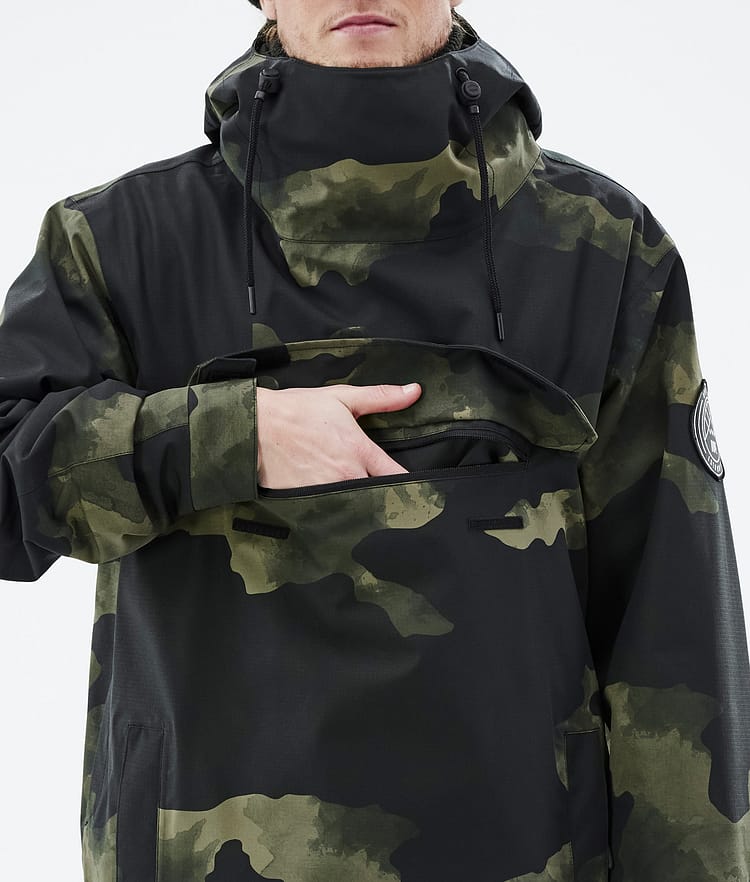 Dope Blizzard 2022 Veste de Ski Homme Green Camo, Image 9 sur 9