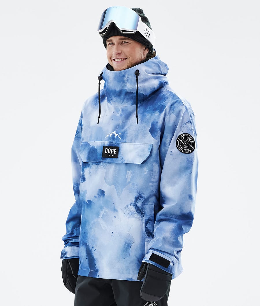 Dope Blizzard Ski Jacket Men Liquid Blue