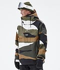 Dope Blizzard 2022 Snowboard Jacket Men Shards Gold Olive, Image 1 of 9