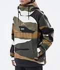 Dope Blizzard 2022 Snowboard Jacket Men Shards Gold Olive, Image 8 of 9
