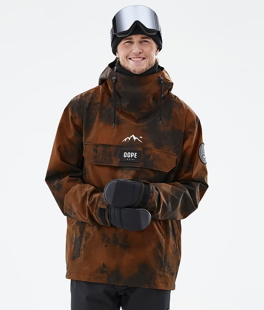 Dope Blizzard 2022 Snowboardjakke Herre Smudge Orange