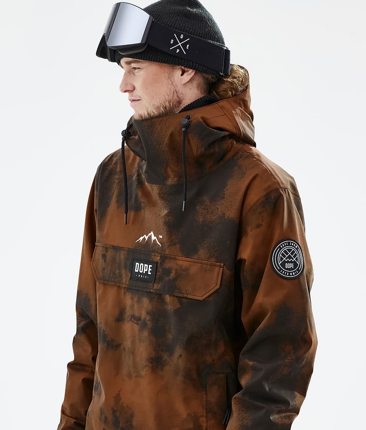 Dope Blizzard 2022 Veste de Ski Homme Smudge Orange