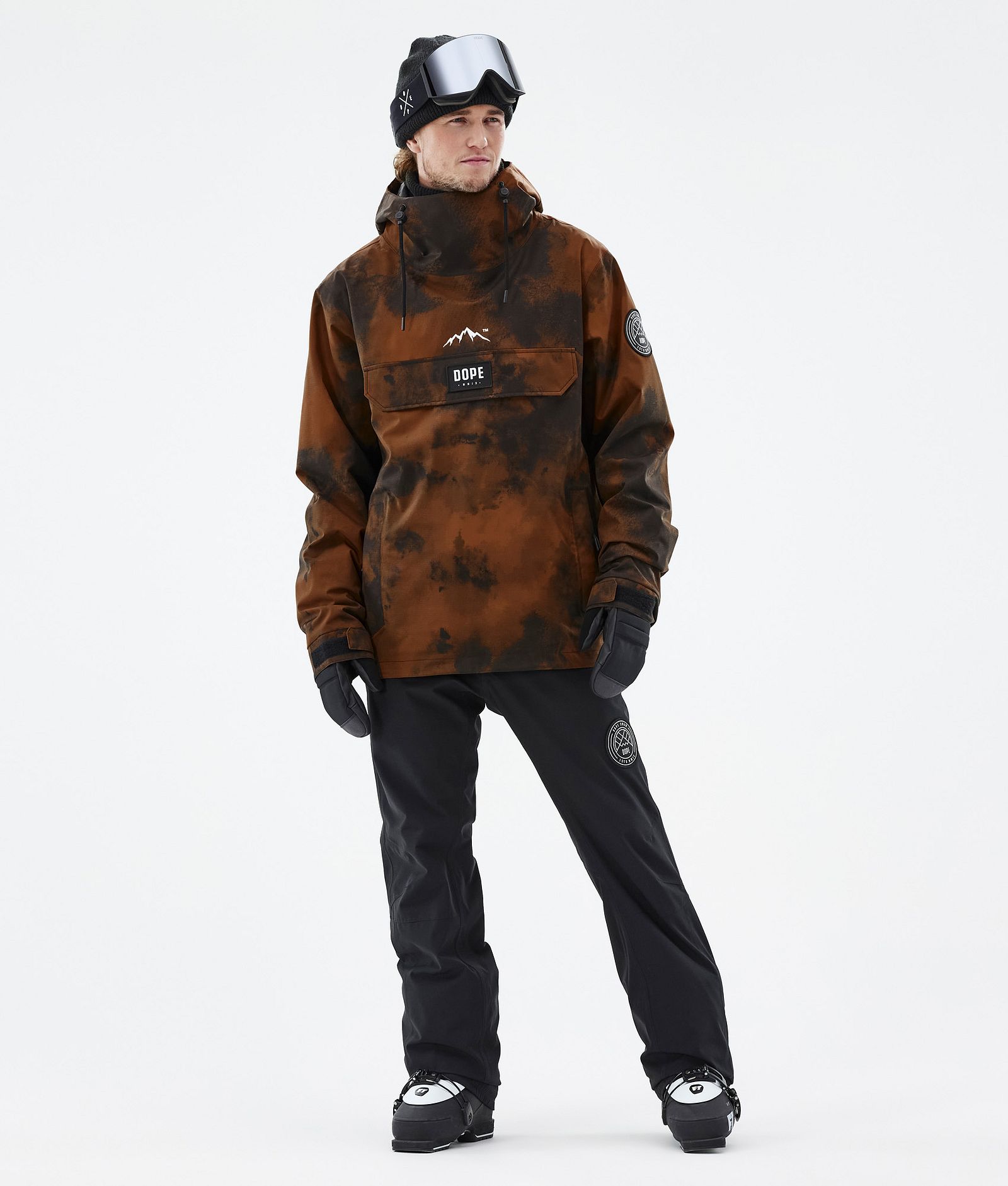 Dope Blizzard 2022 Kurtka Narciarska Mężczyźni Smudge Orange, Zdjęcie 3 z 9