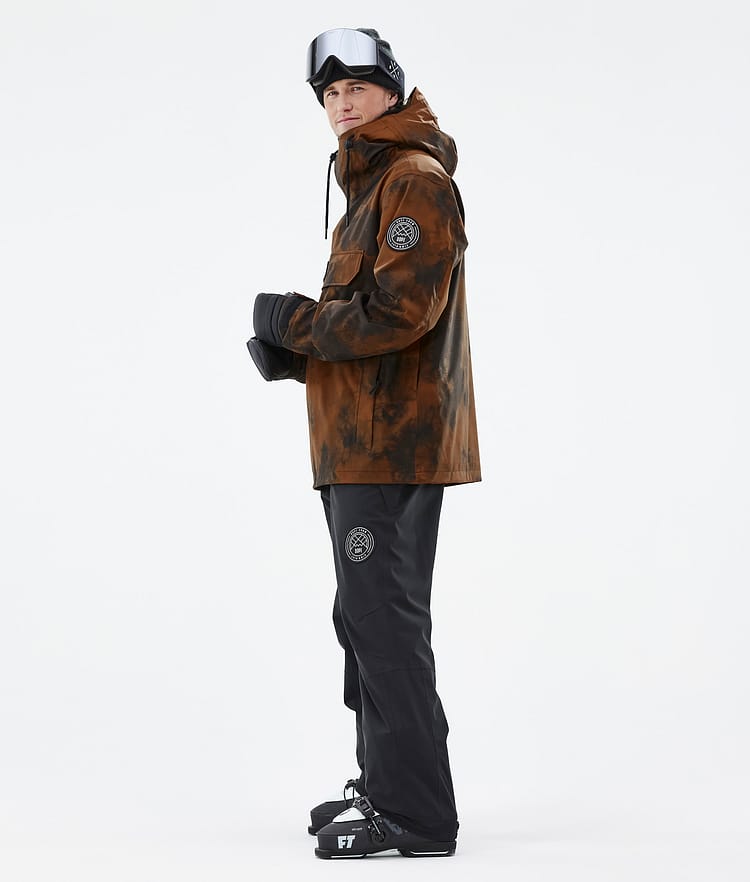 Dope Blizzard 2022 Veste de Ski Homme Smudge Orange, Image 4 sur 9