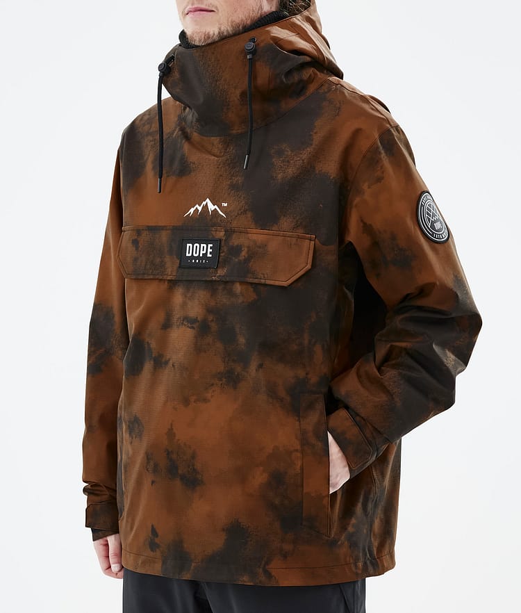 Dope Blizzard 2022 Veste Snowboard Homme Smudge Orange