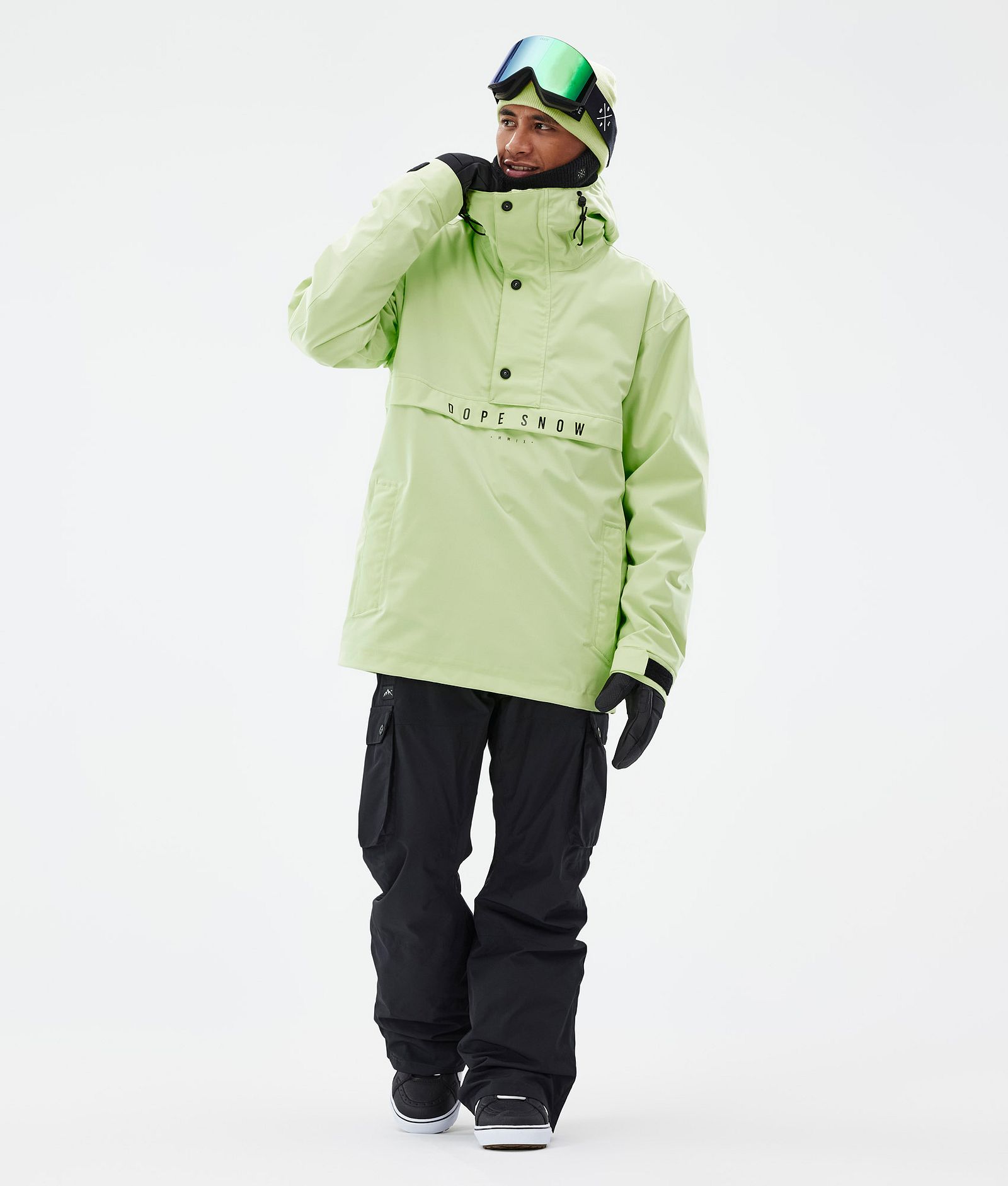 Dope Legacy Snowboard Jacket Men Faded Neon