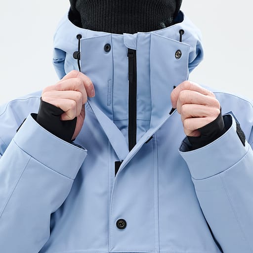 Mezza zip con doppia patta Immagine principale del prodotto,