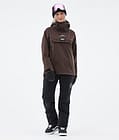 Dope Blizzard W 2022 Snowboardjakke Dame Brown Renewed, Billede 3 af 9