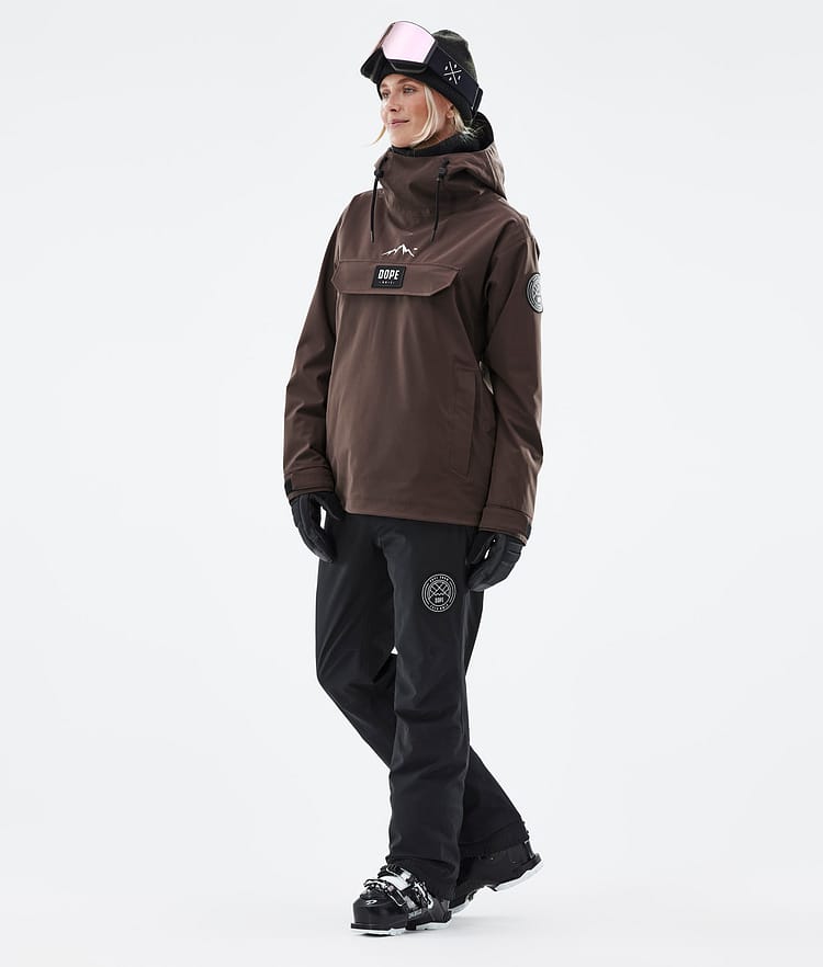 Dope Blizzard W 2022 Ski Jacket Women Brown, Image 3 of 9