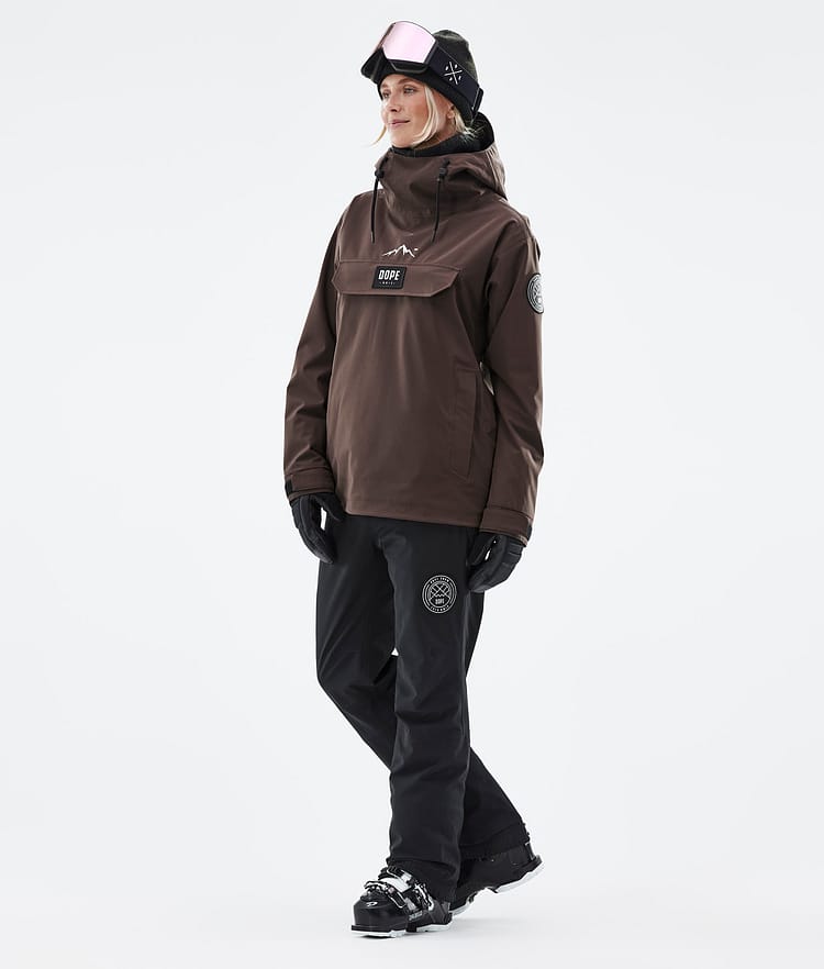 Dope Blizzard W 2022 Veste de Ski Femme Brown