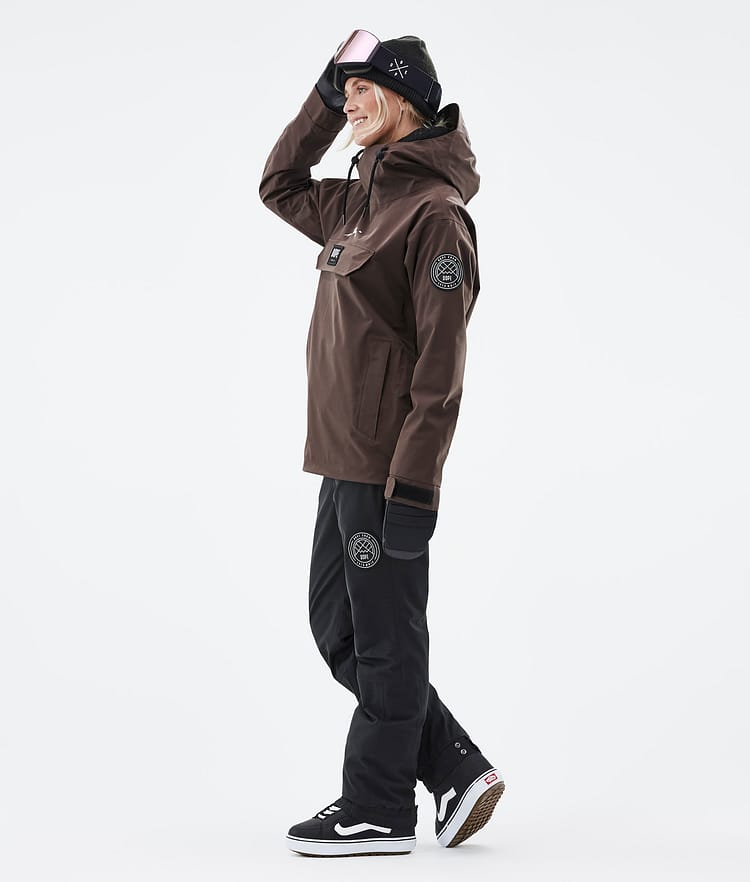 Dope Blizzard W 2022 Snowboardjacke Damen Brown, Bild 4 von 9