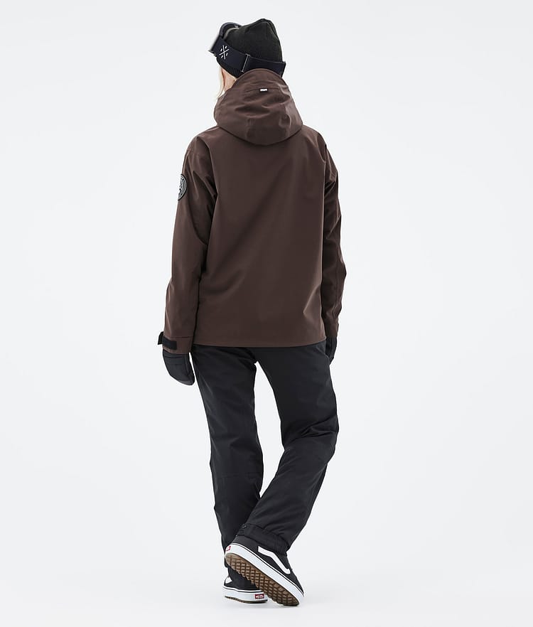 Dope Blizzard W 22 Bunda na Snowboard Dámské Brown Renewed, Obrázek 5 z 9