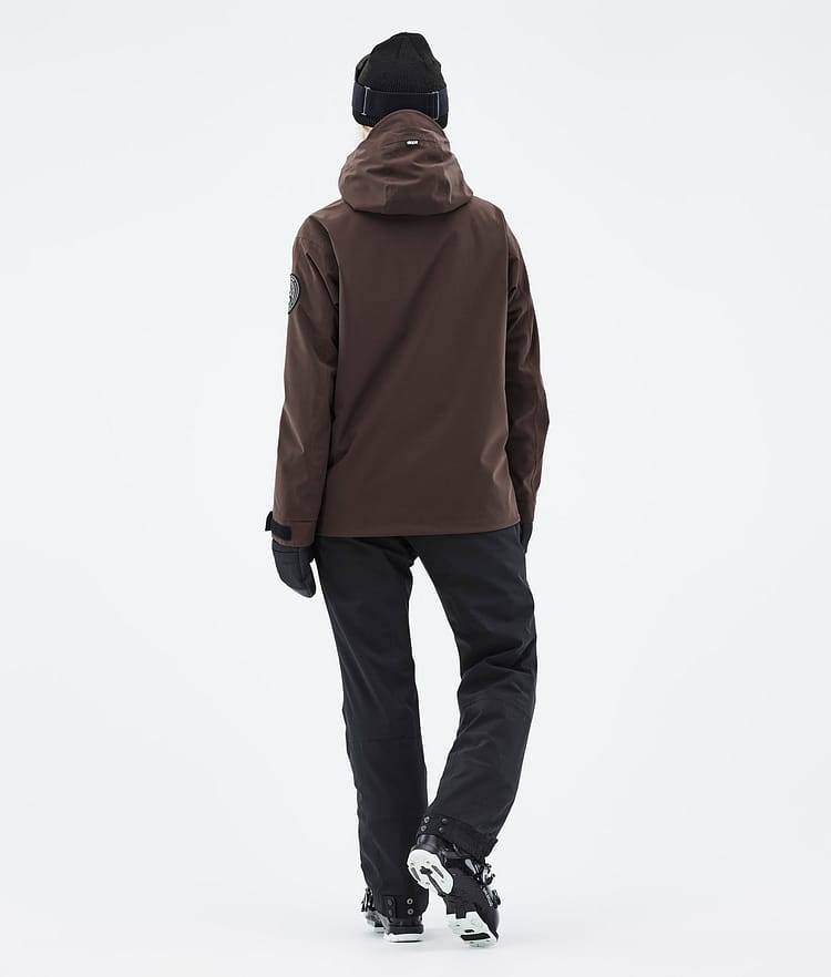 Dope Blizzard W 22 Kurtka Narciarska Kobiety Brown, Zdjęcie 5 z 9