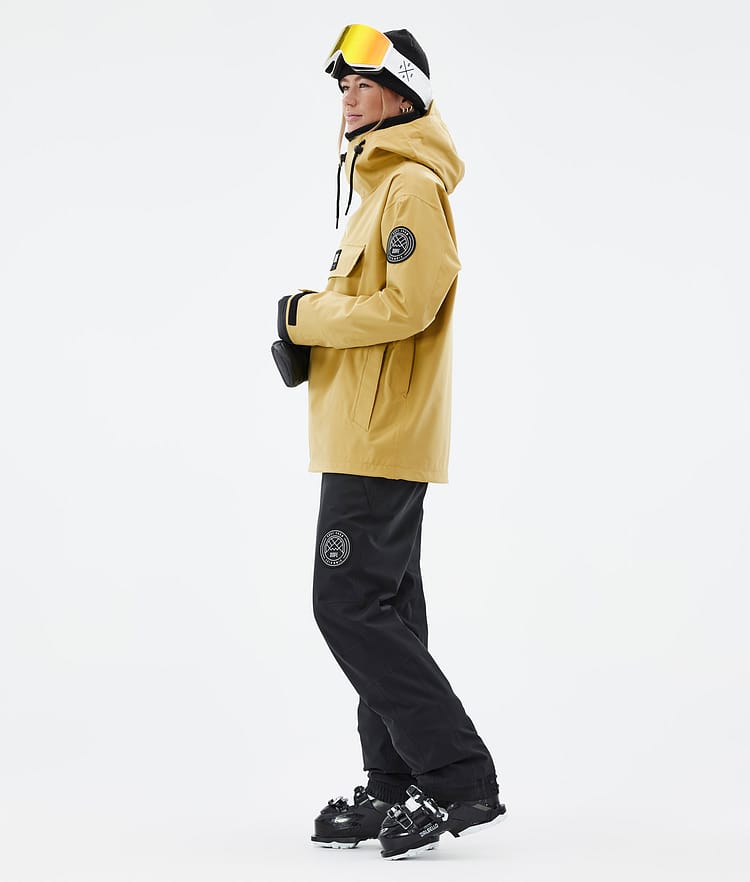 Dope Blizzard W 2022 Ski jas Dames Ochre, Afbeelding 4 van 9