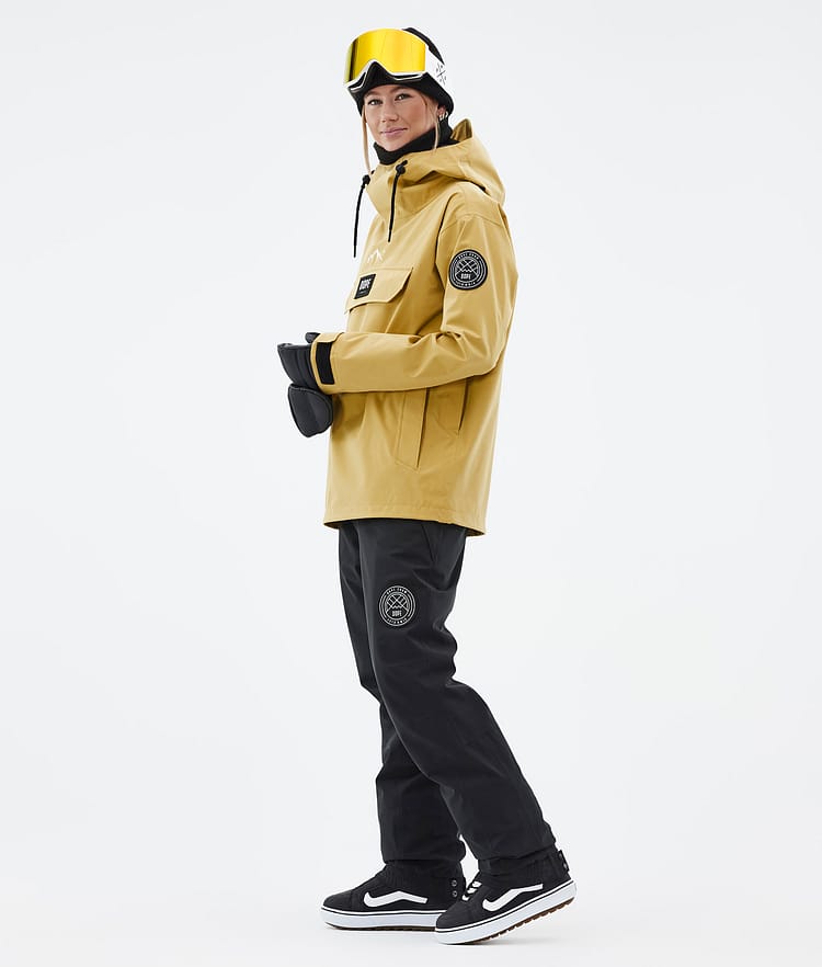 Dope Blizzard W 2022 Veste Snowboard Femme Ochre, Image 4 sur 9