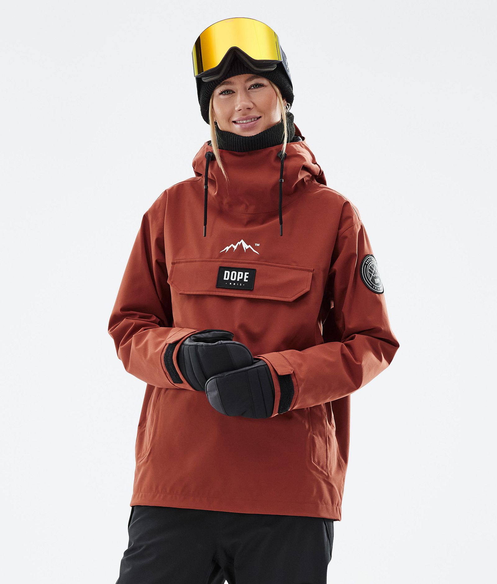 Dope Blizzard W 2022 Veste de Ski Femme Rust, Image 1 sur 9