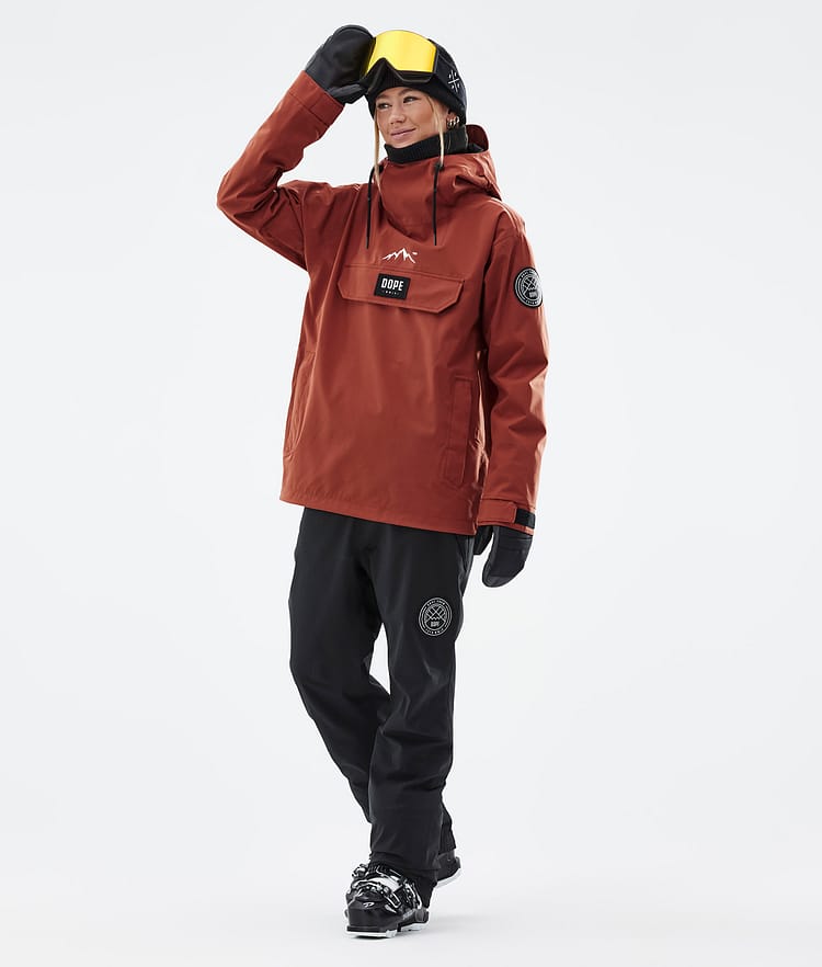 Dope Blizzard W 2022 Ski Jacket Women Rust, Image 3 of 9