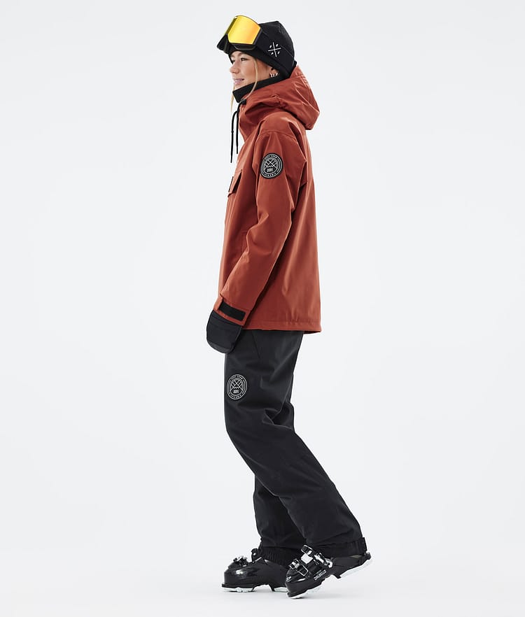 Dope Blizzard W 2022 Ski Jacket Women Rust, Image 4 of 9