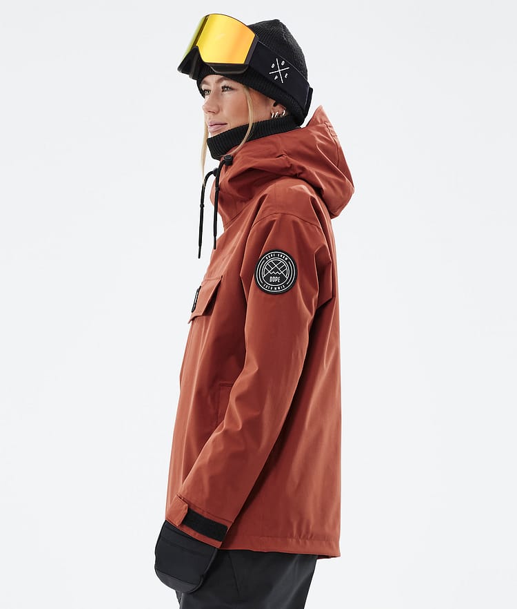 Dope Blizzard W 2022 Ski Jacket Women Rust, Image 6 of 9