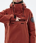 Dope Blizzard W 2022 Veste Snowboard Femme Rust, Image 9 sur 9