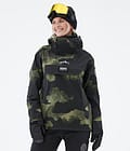 Dope Blizzard W 2022 Ski Jacket Women Green Camo, Image 1 of 9